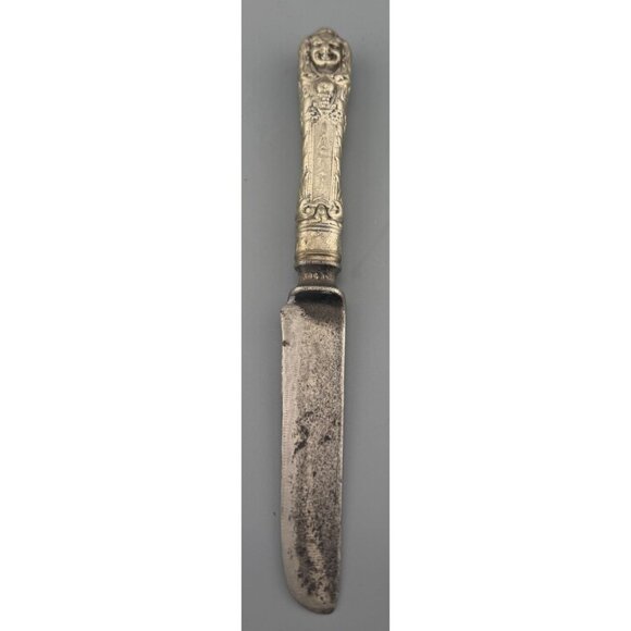 Antique Reed & Barton Silverplate – Renaissance Pattern (Devil / Grotesque Face)